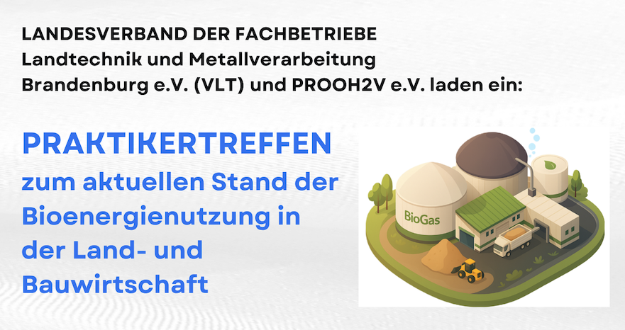 Praktikertreffen zum aktuellen Stand der Bioenergienutzung in der Land- und Bauwirtschaft